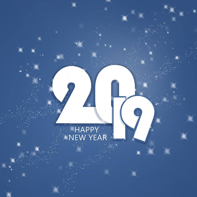 happy new year 2019