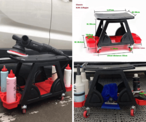 Rolling Detailers Cart